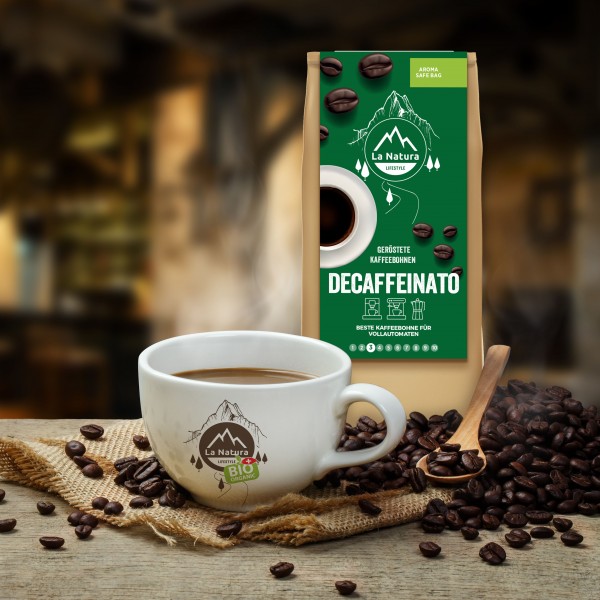Decaffeinato Kaffee Gemahlen 500g La Natura Lifestyle