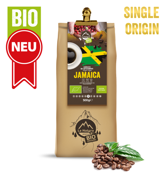 JAMAICA BIO Kaffee Bohne 500g