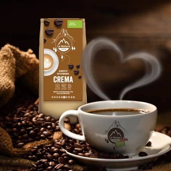 Crema káva mletá 1000g La Natura Lifestyle