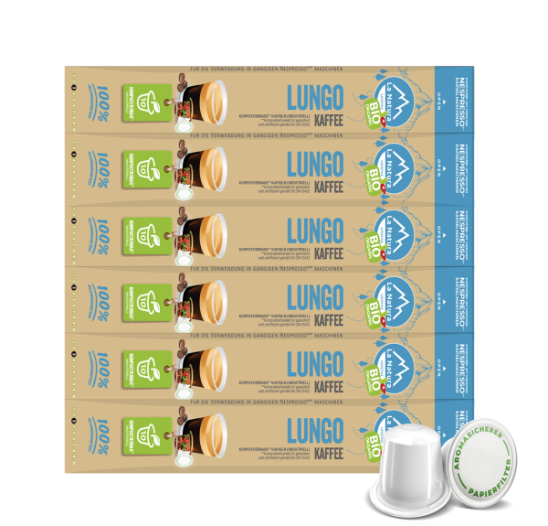 Café BIO Lungo - 60 capsules La Natura Lifestyle