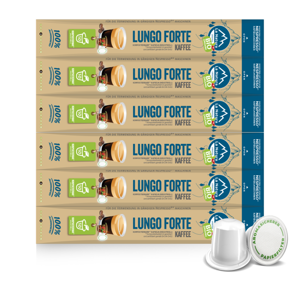 Café BIO Lungo Forte - 60 capsules La Natura Lifestyle